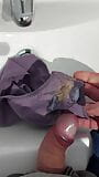 Cum on purple panties snapshot 10