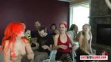 Strip Musical Chairs with Seven Girls and Three Guys snapshot 7