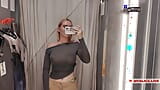 Try On Haul Transparent Clothes, Completely See-Through. At The Mall. See on me in the fitting room snapshot 10
