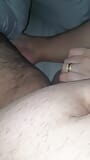 Step mom handjob step son dick under blanket on Friday night snapshot 2