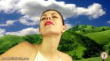 Giantess chooses, plays with and eats her treat snapshot 16