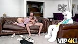 VIP4K. Funny husband gets tons of pleasure watching wife cheating on him snapshot 11