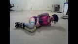 CD Lisa in multiple bondage position (rave outfit)s snapshot 3