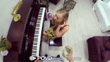 POVD Blonde Piano Student Seduced By Teacher snapshot 10