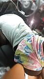 Little tight ass bend over to suck my cock in the car. snapshot 7