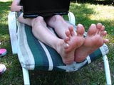 Wrinkled Soles Long Toes wiggling! snapshot 1