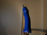 Cavalcando il mio grosso dildo blu snapshot 1