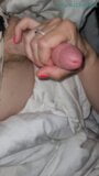 Handjob, blowjob pendek, buah dada besar dan pancutan mani pada pepek pancutan berbulu saya snapshot 9