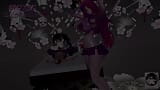 Natsumi Rabbit Hole sexo e dança despir-se Hentai bruxa menina mmd 3D ruiva cor edit Smixix snapshot 2