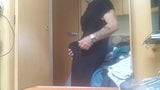 Transvestite geriatric Frantic wank snapshot 4