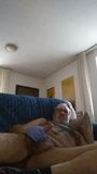 Grandpa cums in his sofa snapshot 8