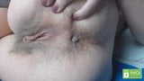Hairy ass fingering close up snapshot 6