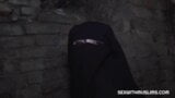 Muslimisches Mädchen von hinduistischem, unbeschnittenem Schwanz gefickt snapshot 12