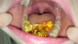 Mouth Fetish - Vyxen Eats Gummy Bears snapshot 5