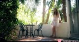 Hot Tali Dova is moaning while cumming in the backyard snapshot 1