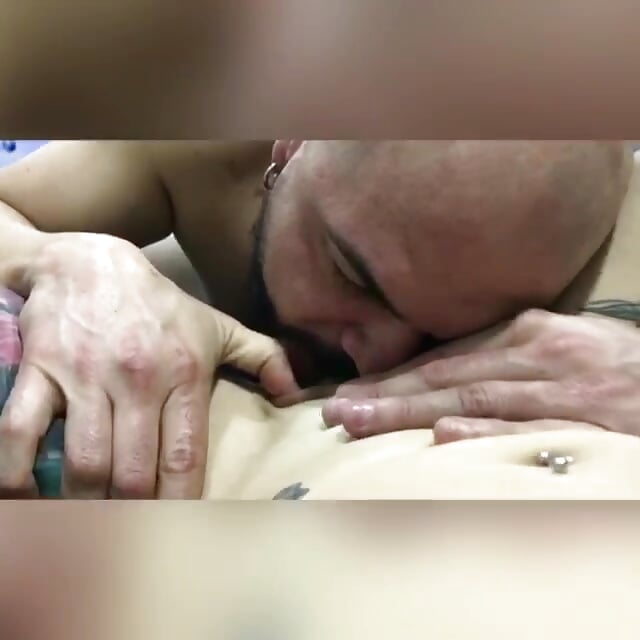 Sucking my stepmom’s pussy
