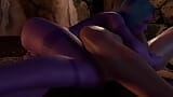 Night Elf ssie Breton Dicka w Skyrim - Skyrim - Parodia Porno Warcraft snapshot 11