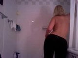 PAWG takes a quick shower snapshot 2