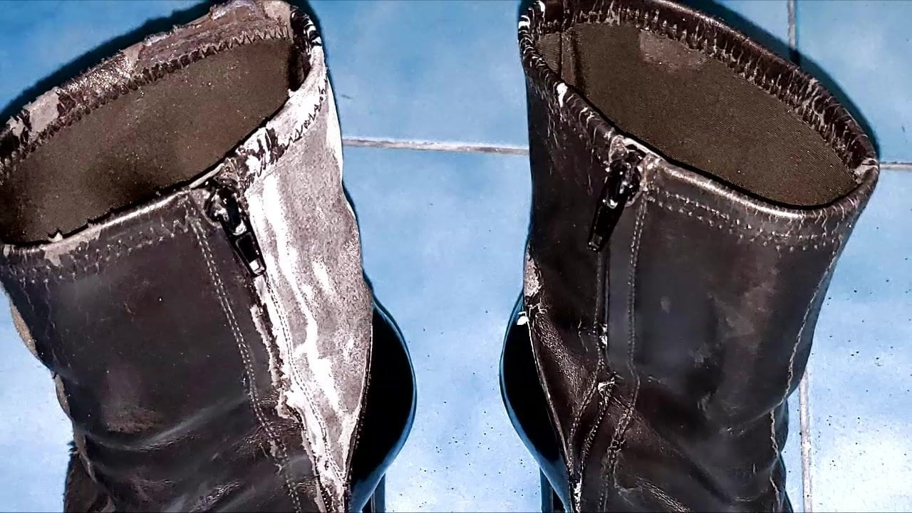 Bottines ruinées