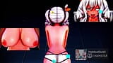 Mmd R18 Kashima Kancolle Ebony Dildo Play 3D Hentai snapshot 6