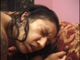 भारतीय लड़की टीना हो जाता है तोड़ी मुश्किल पर के सोफे snapshot 14