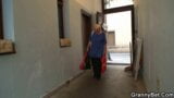 Picked up blonde grandma gets fucked from behind snapshot 1