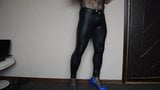 New bodtstockings and black shiny leggings snapshot 2