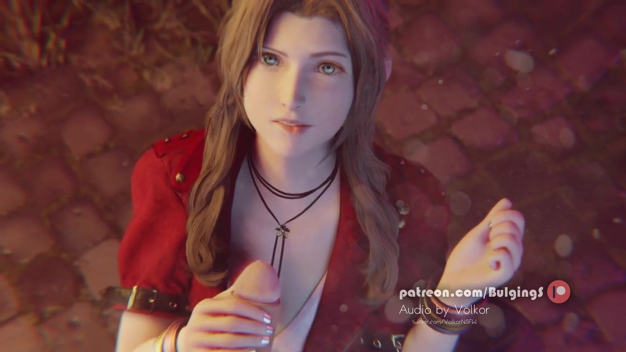 Final Fantasy Aerith Facial POV: Hentai Porn