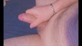 handjob with a toy then a hand with a blowjob snapshot 7