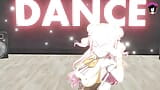 Симпатичная тинка танцует в розовом платье (3D хентай) snapshot 2