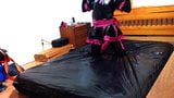 Sissy maids rigid spread bar self bondage snapshot 24