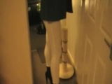 WHITE TIGHT LEGGINGS & BOOTS snapshot 1