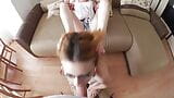 Anal fun with skinny little spinner Candie Cross snapshot 1