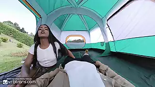 Vrb Trans Teen Brazilian Shemale Fucks Bareback on Camping in HD ...