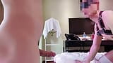 Пара азиаток-геев трахается и делает минет в зеленом сексуальном нижнем белье в любительском видео snapshot 14
