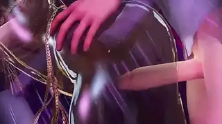Chun Li Shakes Ass and Gets Fucked From Behind on a Stripper Stage snapshot 13
