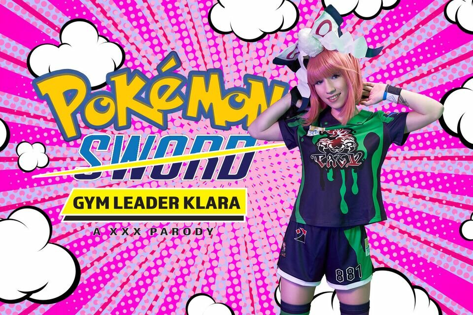 Vrcosplayx - drobná Kate Quinn jako trenérka pokémonů Klara testující vaši tvrdost - vr porno