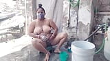 Indian Bhabhi's hot video while bathing snapshot 13