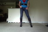 SEX PETITE CROSSDRESSER 10 IN GIRLS LEGGINGS snapshot 10