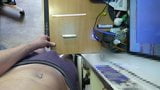 vibro laidies inside masturbation cum ejac POV zoom snapshot 1