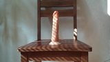 Bbw fru anal knullar en enorm dildo snapshot 2