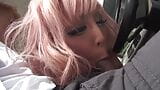 In Farmers Car a awesome Blowjob snapshot 4