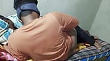 Indian Threesome Shemale Movie - Two Boys & One Shemale Village Home Fucking - Hindi Voice snapshot 9