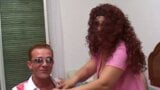 Procace rossa milf fa sesso a tre italiano amatoriale snapshot 2