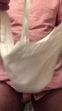 Playing with ails panties and cumming snapshot 1