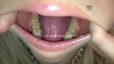 Mouth Fetish - Vyxen Mouth Video 1 snapshot 1