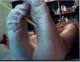 Chatroulette, pieds masculins snapshot 13