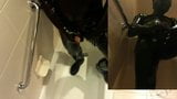 Cumshot in Heavy Rubber - Full latex Cover - Dual View snapshot 5