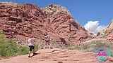 Ashley im red rock canyon - hinter den kulissen fotoshooting! snapshot 4