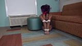 Hogtied Babysitter Cupcake SinClair Gagged & Exposed snapshot 2